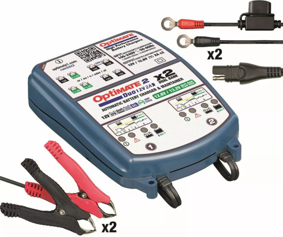 Dispozitiv Mentinere Baterie OptiMate 2 DUO x 2 Bank TM570