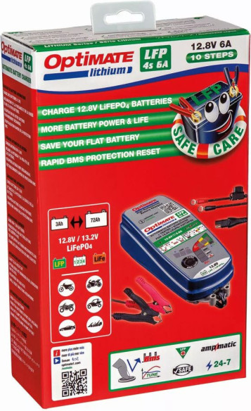 Incarcator Baterie OptiMate Lithium LFP 4s 6A TM390