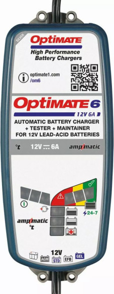 Incarcator Baterie OptiMate 6 Ampmatic 6A TM360