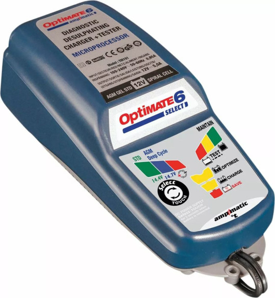 Incarcator Baterie OptiMate 6 Ampmatic 6A TM360