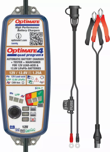 Incarcator Baterie OptiMate 4 Quad Program TM630