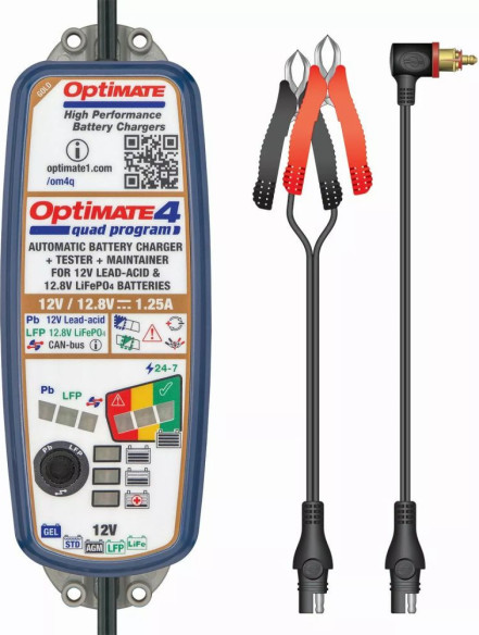 Incarcator Baterie OptiMate 4 Quad Program Premium Edition TM630-PR