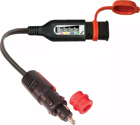 Tester Tensiune OptiMate Monitor O-126 4LED AUTO DIN O126V2