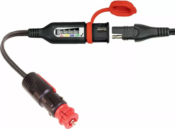 Tester Tensiune OptiMate Monitor O-126 4LED AUTO DIN O126V2