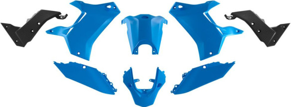 Kit Plastice T7 Revolution Yamaha Tenere 700 2019 2024 Light Blue Black