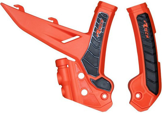 Protectii Cadru Bi-Material KTM 22- 24 Orange Black
