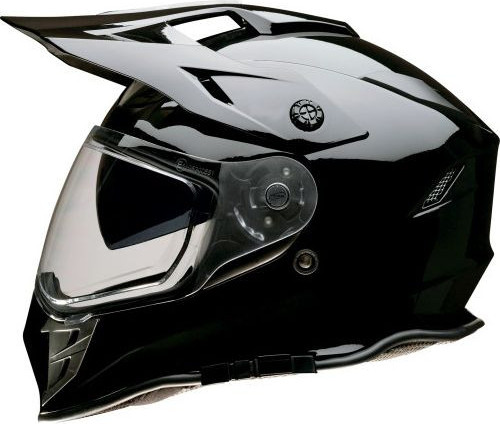 Casca Moto Dual Sport Range Black Glossy 25