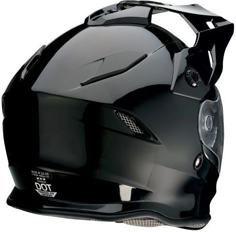 Casca Moto Dual Sport Range Black Glossy 25
