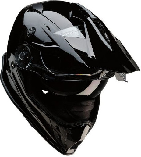 Casca Moto Dual Sport Range Black Glossy 25