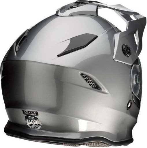 Casca Moto Dual Sport Range Dark Silver 25