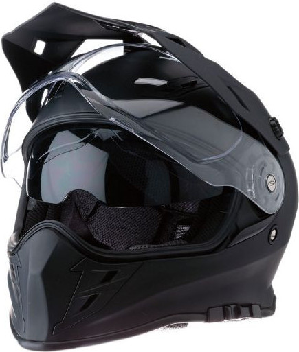 Casca Moto Dual Sport Range Flat Matt Black 25