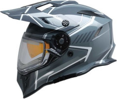 Casca Moto Dual Sport Range Rotor White Grey 25