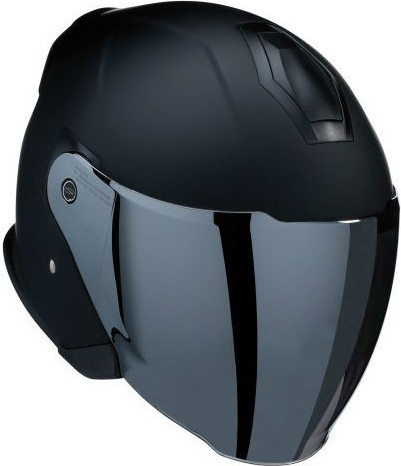 Casca Moto Jet Open Face Road Maxx Flat Black 25
