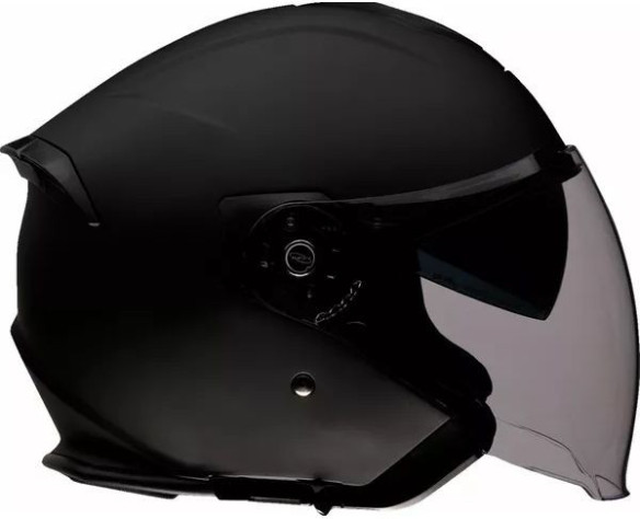 Casca Moto Jet Open Face Road Maxx Flat Black 25