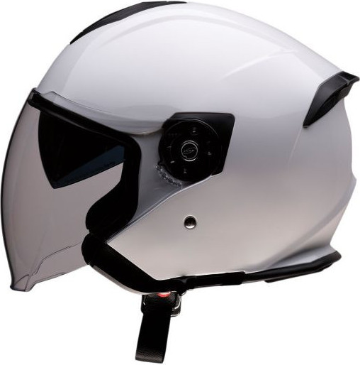 Casca Moto Jet Open Face Road Maxx White Glossy 25