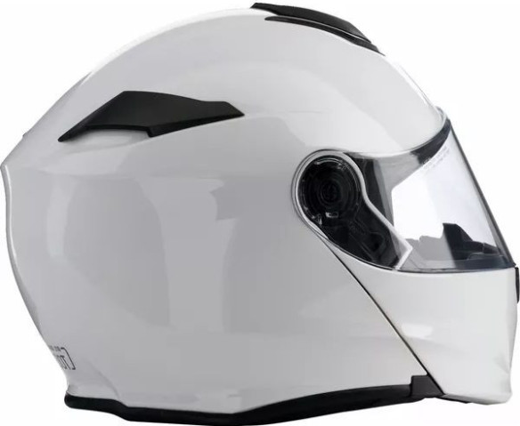 Casca Moto Flip-Up Solaris 2.0 White Glossy 25