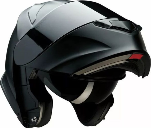 Casca Moto Flip-Up Solaris 2.0 Smoke Flat Matt BlacK 25