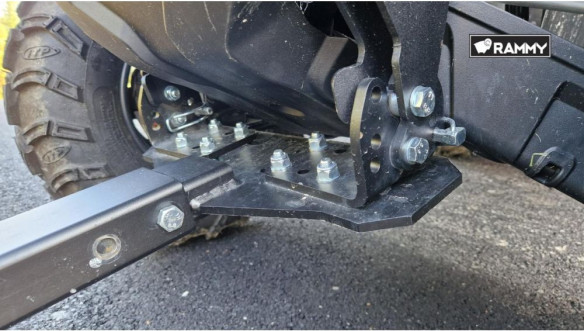 Plow W165 ATV Pro Cadrul De Accesorii Reglabil Inclus2 Tevi Montaj Frontal 74131544