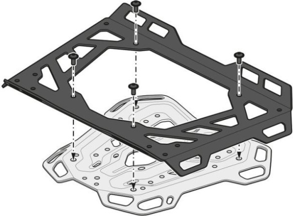 Placa Prindere TOP CASE Adventure Rack CF MOTO 450MT GPT.10.625.19000 B