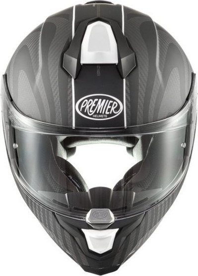 Casca Moto Full-Face Integrala Hyper Carbon PS 2 Black White 25