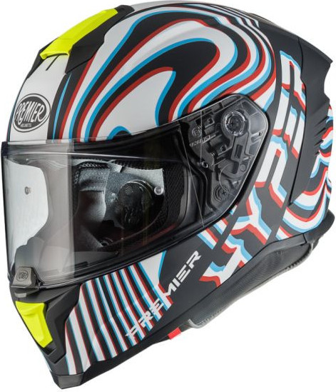 Casca Moto Full-Face Integrala Hyper PS Y8 Blue Red White Black 25