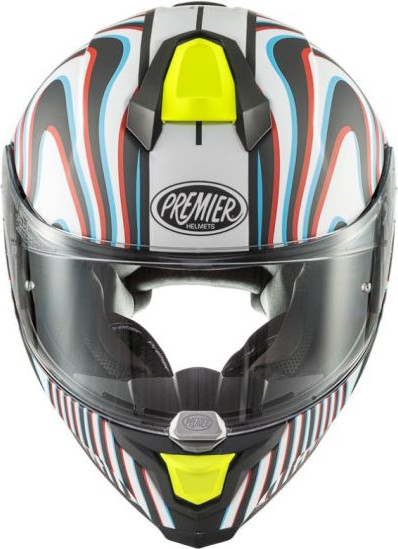 Casca Moto Full-Face Integrala Hyper PS Y8 Blue Red White Black 25