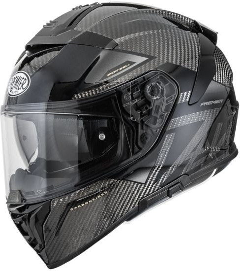 Casca Moto Full-Face Integrala Devil Carbon MN 9 Black 25
