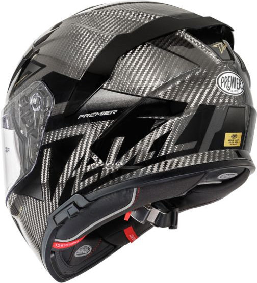 Casca Moto Full-Face Integrala Devil Carbon MN 9 Black 25
