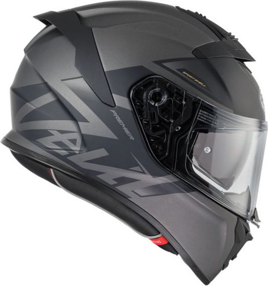 Casca Moto Full-Face Integrala Devil MN 17 Black Matt 25