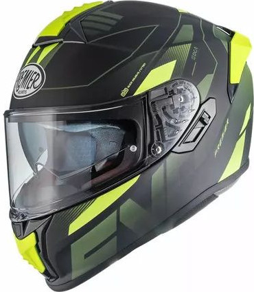 Casca Moto Full-Face Integrala Evoluzione PR Y9 Black Yellow 25