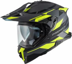 Casca Moto Adventure Touring Discovery EAY1 Black Yellow 25