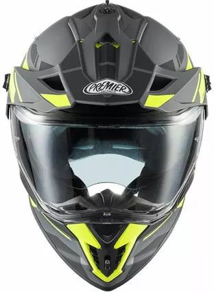 Casca Moto Adventure Touring Discovery EAY1 Black Yellow 25