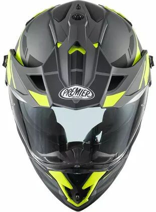 Casca Moto Adventure Touring Discovery EAY1 Black Yellow 25