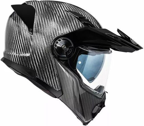 Casca Moto Flip-Up Land Cruiser Carbon Black 25