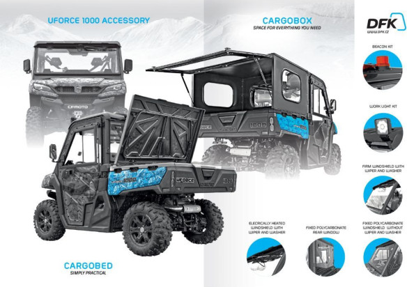 Cabina ATV CF MOTO UFORCE 1000 Complet Echipata Fara Acoperis 64S03U10-8