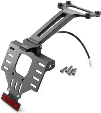 Licence plate holder support