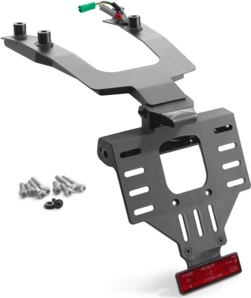 Licence plate holder support