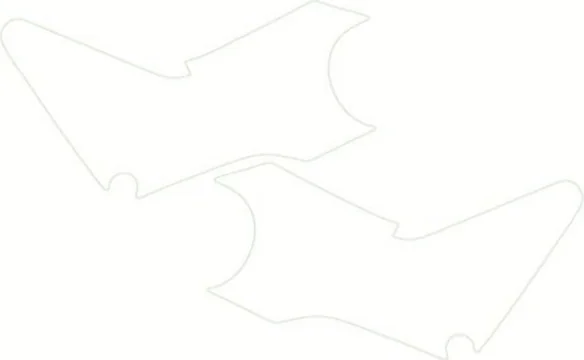 Fuel tank protection sticker kit