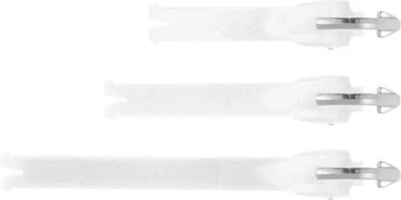 TECH T STRAP WITH ALUMINIUM BRIDGE WHITE