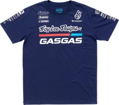 TLD GASGAS TEAM TEE NAVY