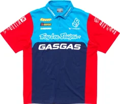 TLD GASGAS TEAM PIT SHIRT NAVY/RED