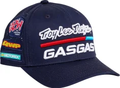 TLD GASGAS TEAM CURVED CAP NAVY
