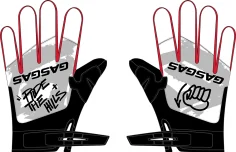 OFFROAD GLOVES WHITE
