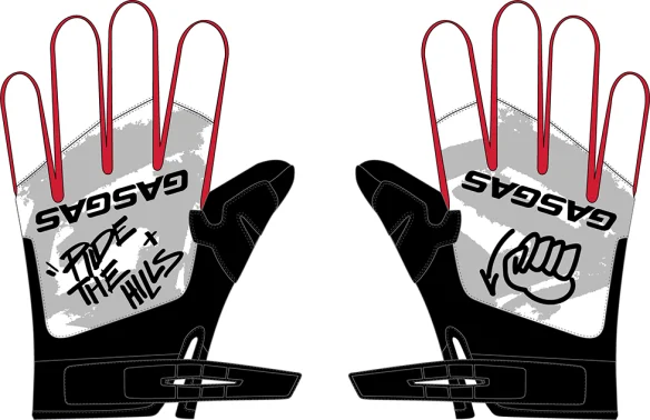 OFFROAD GLOVES WHITE