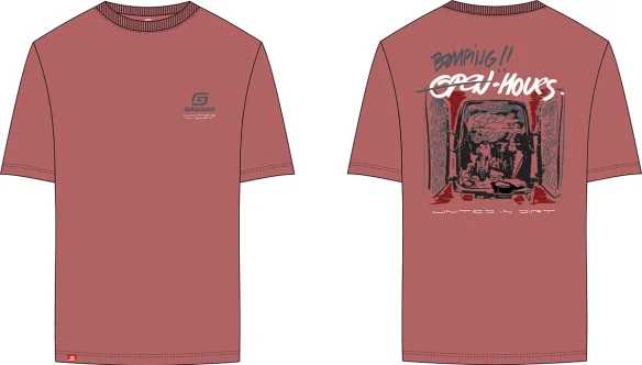 UNITED TEE LIGHT RED