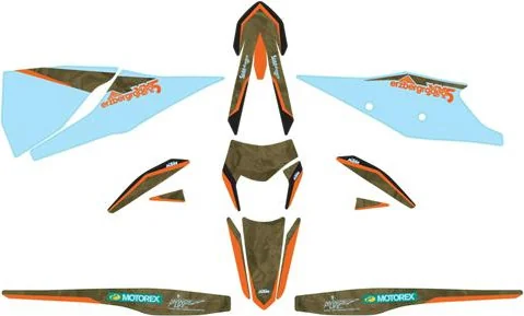 Graphics and parts kit Erzbergrodeo