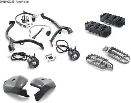 790 / 890 ADVENTURE TravelPro set