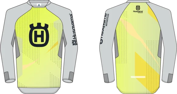 Kids Railed Jersey Yel/Grey