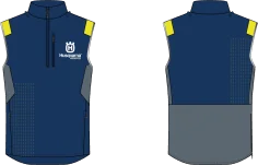 Kids Railed Vest Blue