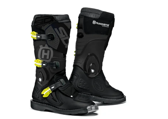 Kids Flame Boots Black